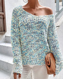 Fashionable Casual V-Neck Sweater