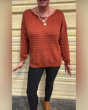 Casual Solid Color Long-Sleeved Pullover Sweater
