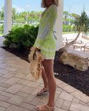 Casual Fashion Printed Swimsuit Cover Up