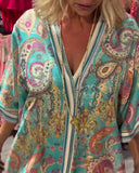 Bohemian Printed Casual Dress