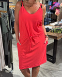 Casual Suspender Dress