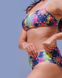 Holiday Print Bikini Two-Piece Swimsuit