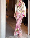 Elegant Floral Print Dress
