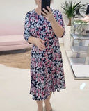 Casual Floral Print Dress