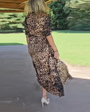 Fashion Sexy Leopard Print Dress