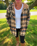 Casual Fashion Warm Plaid Jacket