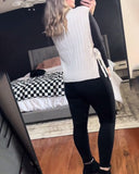 Casual Solid Color Lace-Up Sweater Vest