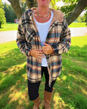 Casual Fashion Warm Plaid Jacket