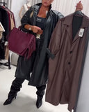 Street Fashion Lapel Coat