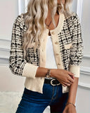 Elegant Short Chanel-Style Cardigan