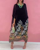 Fashion Loose Printed Dress