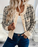 Elegant Short Chanel-Style Cardigan