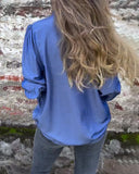 Solid Color Loose And Comfortable Shirt