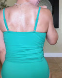 Sexy Drawstring One-Piece Swimsuit