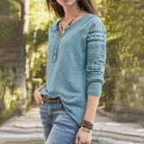 Solid Color Pattern T-shirt