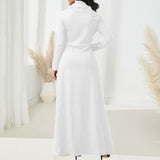 Scarf Swing Long Dress
