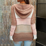 Contrast Tie Sweater