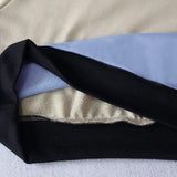 Panelled Cropped Sweatshirt