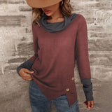 Half Turtleneck Long Sleeve T-shirt