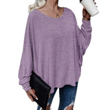 Tie-Back Drop-Shoulder T-Shirt