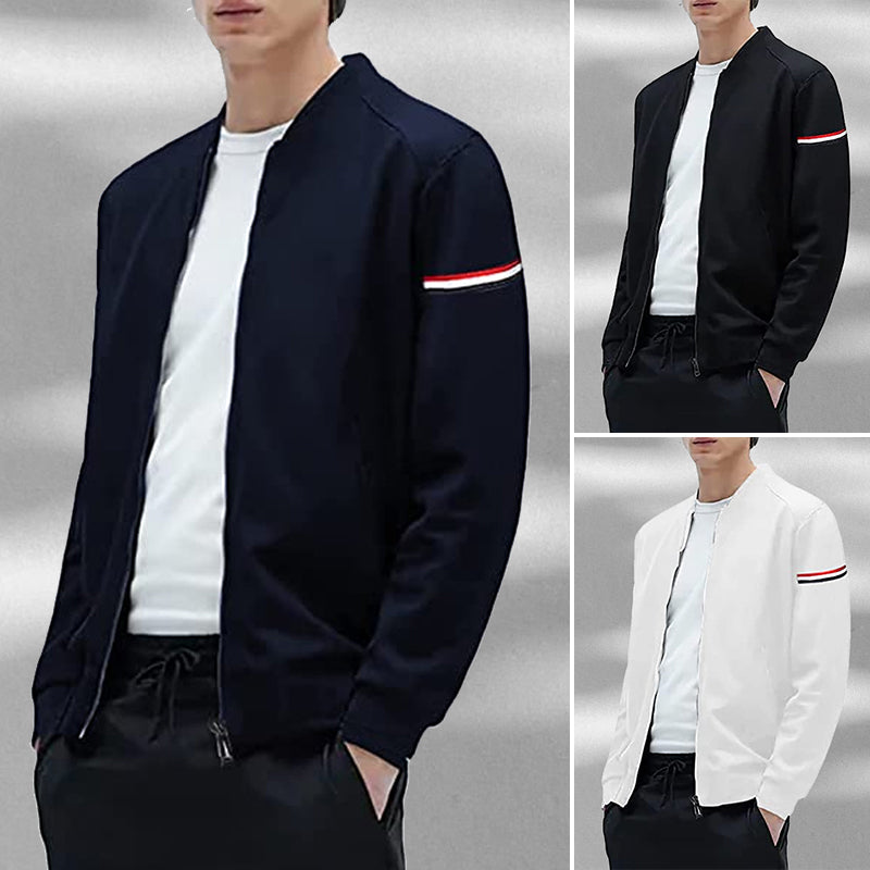 Casual Stand Collar Slim Jacket