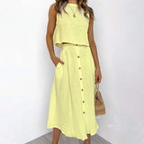 Cotton Two-pieces Suits