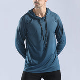 Men's Long Sleeve Hoodie T-Shirt