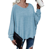Tie-Back Drop-Shoulder T-Shirt
