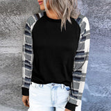 Casual Loose Crew Neck Long Sleeves