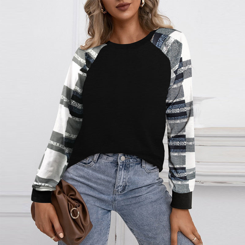 Casual Loose Crew Neck Long Sleeves