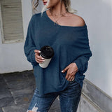 Tie-Back Drop-Shoulder T-Shirt