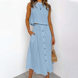 Cotton Two-pieces Suits