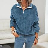 Double Face Fleece Sweater Jacket