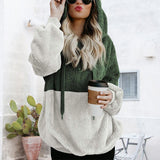Panelled Hooded Sweater