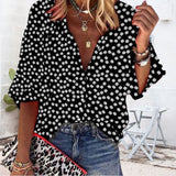 Vintage Polka Dot Blouse