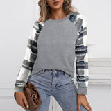 Casual Loose Crew Neck Long Sleeves