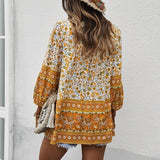 Long Sleeves Printed Shirts Blouses
