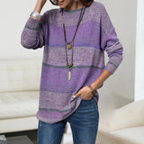 Casual Long Sleeve Knitted Sweater