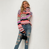 Crochet Knitted Sweater Pullover