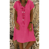 Women's Shift Dress Knee Length Dress