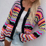 Colorful Fashion Loose Cardigan