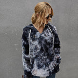 Women's Plush Tie-Dye Hoodies