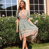 Aaliyah Midi Boho Dress