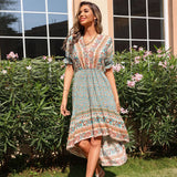 Aaliyah Midi Boho Dress