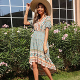 Aaliyah Midi Boho Dress