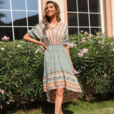 Aaliyah Midi Boho Dress