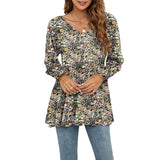 Puff Sleeve Tunic Top