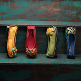 Berry Comfort Soft Sole Leather Shoes
