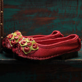 Berry Comfort Soft Sole Leather Shoes