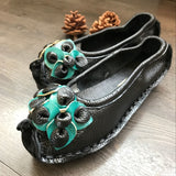 Berry Comfort Soft Sole Leather Shoes
